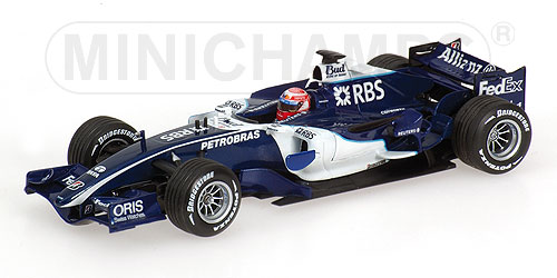 WILLIAMSF1 FW28 – KAZUKI NAKAJIMA – TEST DRIVER – 1ST TEST 26.11.2006 1:43 model