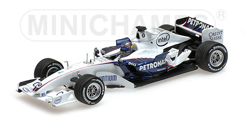 SAUBER BMW C24B – ALESSANDRO ZANARDI – F1 TEST VALENCIA NOVEMBER 25TH 2006 L.E. 144 pcs. 1:43 model