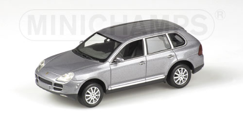PORSCHE CAYENNE V6 – 2002 – GREY METALLIC 1:43 model