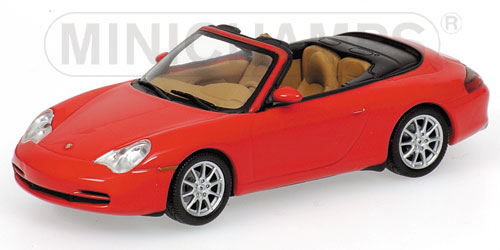 PORSCHE 911 CABRIOLET – 2001 – RED L.E. 1440 pcs. 1:43 model