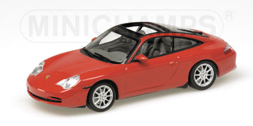 PORSCHE 911 TARGA – 2001 – RED 1:43 model
