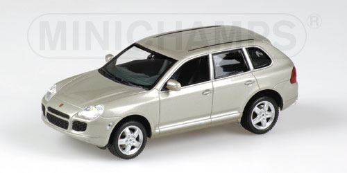PORSCHE CAYENNE TURBO – 2002 – BEIGE METALLIC 1:43 model