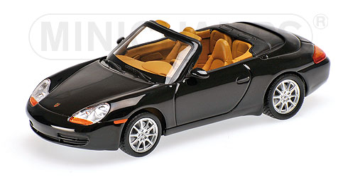 PORSCHE 911 (996) CABRIOLET – 1998 – BLACK METALLIC L.E. 384 pcs. 1:43 model
