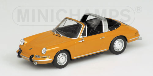 PORSCHE 911 TARGA – 1965 – ORANGE 1:43 model