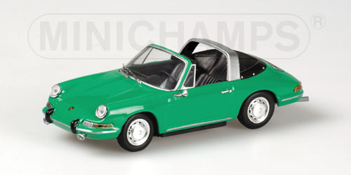 PORSCHE 911 TARGA – 1965 – GREEN 1:43 model