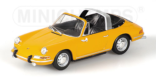 PORSCHE 911 TARGA – 1965 – YELLOW 1:43 model