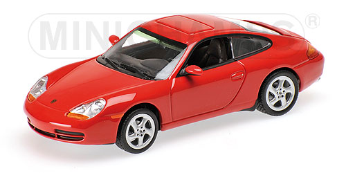 PORSCHE 911 (996) COUPÉ – 1998 – RED L.E. 312 pcs. 1:43 model