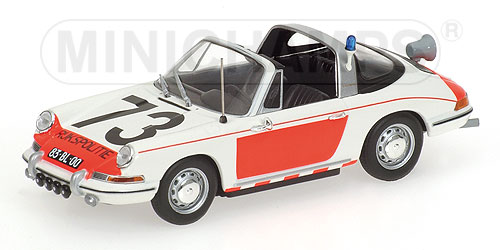 PORSCHE 911 TARGA – 1965 – ‘POLITIE NL’ L.E. 1488 pcs. 1:43 model