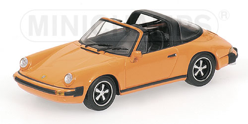 PORSCHE 911 TARGA – 1977 – ORANGE L.E. 1728 pcs. 1:43 model