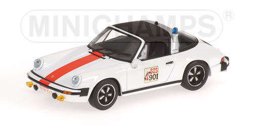 PORSCHE 911 TARGA – 1977 – ‘POLICE BE’ L.E. 1248 pcs. 1:43 model