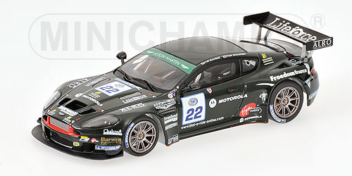 ASTON MARTIN DBRS9 – ALEXANDER/NEEDELL – TEAM BARWELL MOTORSPORT – FIA GT3 RACE SPA 2006 L.E. 1392 pcs. 1:43 model