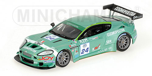 ASTON MARTIN DBRS9 – GROPPI/SEILER – TEAM BMS SCUDERIA ITALIA – FIA GT3 RACE SPA 2006 L.E. 1152 pcs. 1:43 model