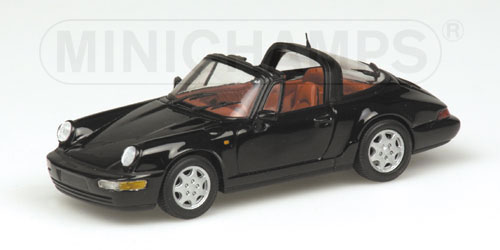 PORSCHE 911 TARGA – 1991 – BLACK 1:43 model