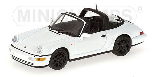PORSCHE 911 TARGA – 1991 – WHITE L.E. 1536 pcs. 1:43 model