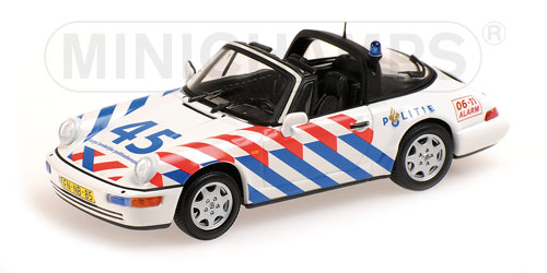 PORSCHE 911 TARGA – 1991 – ‘POLITIE’ L.E. 1008 pcs. 1:43 model