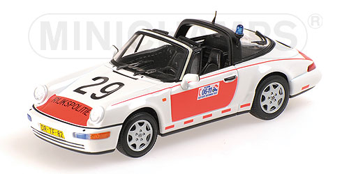 PORSCHE 911 TARGA – 1991 – ‘POLITIE NETHERLANDS 2’ L.E. 1008 pcs. 1:43 model