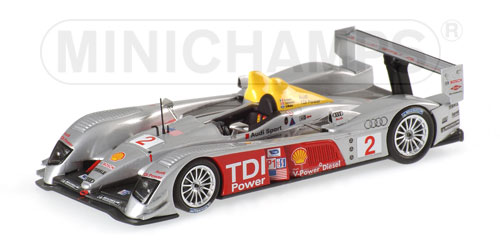 AUDI R10 – CAPELLO/KRISTENSEN/McNISH -WINNER- TEAM AUDI SPORT NORTH AMERICA – 12H SEBRING 2006 L.E. 1008 pcs. 1:43 model