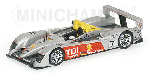 AUDI R10 – CAPELLO/KRISTENSEN/McNISH – 3rd – AUDI SPORT TEAM JOEST – 24H LE MANS 2006 L.E. 1440 pcs. 1:43 model