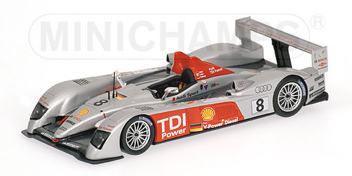 AUDI R10 – BIELA/PIRRO/WERNER – WINNER – AUDI SPORT TEAM JOEST – 24H LE MANS 2006 1:43 model