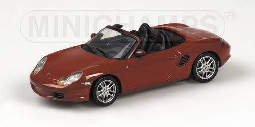 PORSCHE BOXSTER – 2002 – RED METALLIC 1:43 model