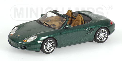 PORSCHE BOXSTER – 2002 – GREEN METALLIC L.E. 1296 pcs. 1:43 model