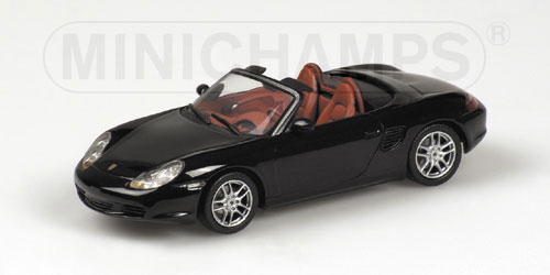 PORSCHE BOXSTER S – 2002 – BLACK 1:43 model