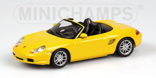 PORSCHE BOXSTER S – 2002 – YELLOW 1:43 model