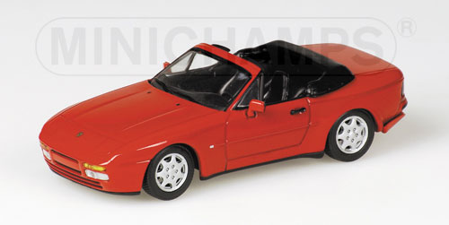 PORSCHE 944 CABRIOLET – 1991 – RED 1:43 model