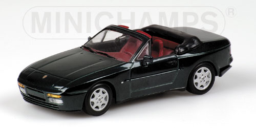 PORSCHE 944 CABRIOLET – 1991 – GREEN METALLIC 1:43 model
