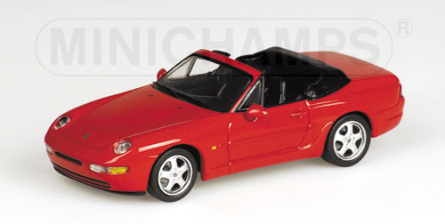 PORSCHE 968 CABRIOLET – 1994 – RED 1:43 model
