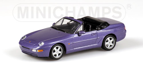 PORSCHE 968 CABRIOLET – 1994 – PURPLE METALLIC 1:43 model