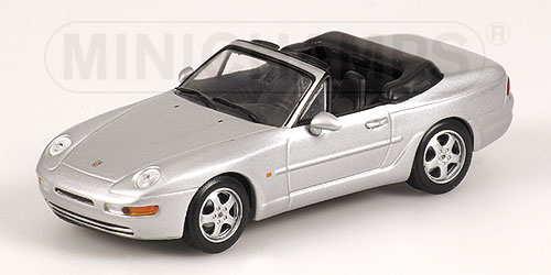 PORSCHE 968 CABRIOLET – 1994 – SILVER 1:43 model