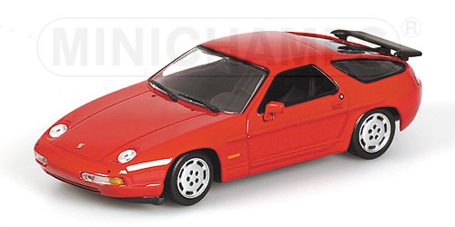 PORSCHE 928 S4 – 1991 – RED 1:43 model