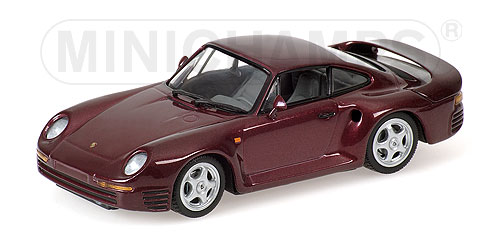 PORSCHE 959 – 1987 – RED METALLIC L.E. 1536 pcs. 1:43 model