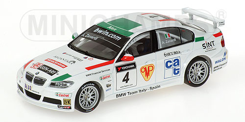 BMW 320SI – ALESSANDRO ZANARDI – WINNER RACE 1 ISTANBUL – BMW TEAM ITALY-SPAIN – WTCC 2006 L.E. 1104 pcs. 1:43 model