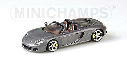 PORSCHE CARRERA GT – 2003 – GREY METALLIC 1:43 model