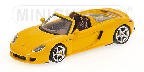 PORSCHE CARRERA GT – 2003 – YELLOW L.E. 1008 pcs. 1:43 model
