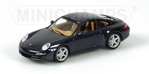 PORSCHE 911 CARRERA – 2004 – BLUE METALLIC 1:43 model