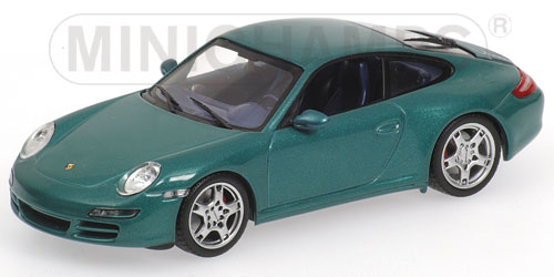 PORSCHE 911 CARRERA S – 2004 – GREEN METALLIC L.E. 1440 pcs. 1:43 model