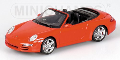 PORSCHE 911 CARRERA S CABRIOLET – 2005 – RED L.E. 1536 pcs. 1:43 model