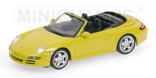 PORSCHE 911 CARRERA S CABRIOLET – 2005 – YELLOW L.E. 1440 pcs. 1:43 model