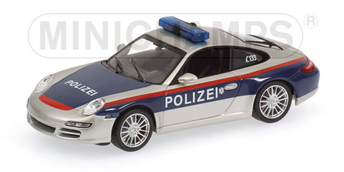 PORSCHE 911 CARRERA – 2004 – ‘POLICE AUSTRIA’ L.E. 1536 pcs. 1:43 model