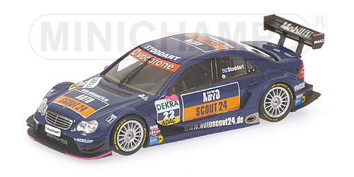 MERCEDES-BENZ C-CLASS – SUSIE STODDART – TEAM MÜCKE MOTORSPORT – DTM 2006 L.E. 1104 pcs. 1:43 model
