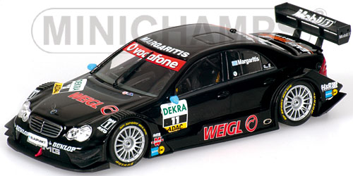 MERCEDES-BENZ C-CLASS – ALEXANDROS MARGARITIS – TEAM PERSSON MOTORSPORT – DTM 2006 L.E. 1008 pcs. 1:43 model