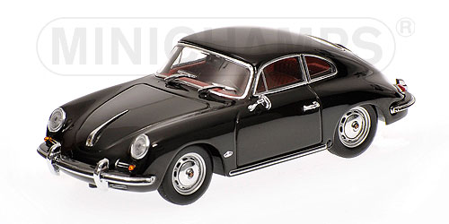 PORSCHE 356 B COUPE – 1961 – BLACK L.E. 1008 pcs. 1:43 model