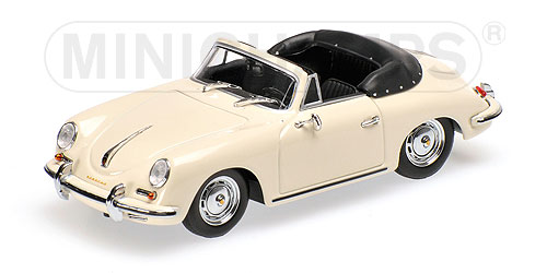 PORSCHE 356 B CABRIOLET – 1960 – IVORY L.E. 252 pcs. 1:43 model