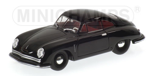 PORSCHE 356 – 1947 – BLACK – ‘GMUEND’ L.E. 2304 pcs. 1:43 model