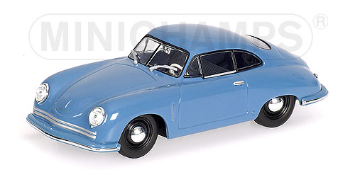 PORSCHE 356 – 1947 – BLUE – ‘GMUEND’ L.E. 1728 pcs. 1:43 model