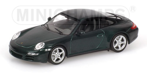 PORSCHE 911 CARRERA 4S COUPE – 2005 – GREEN METALLIC L.E. 1008 pcs. 1:43 model