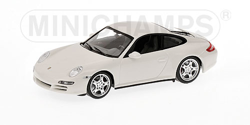 PORSCHE 911 CARRERA 4S COUPE – 2005 – WHITE L.E. 750 pcs. 1:43 model